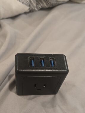 Power Cube, SUPERDANNY Surge Protector, Desktop Charging Station Wall Charger